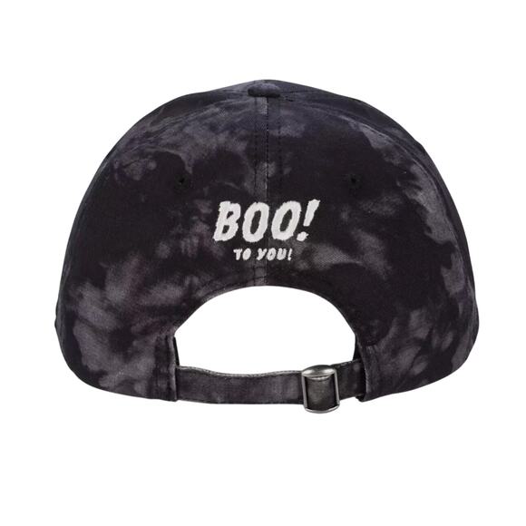 NWT Disney Parks Mickey Jack-o'-Lantern Glow-in-the-Dark Baseball Cap for Adults - Picture 3 of 4